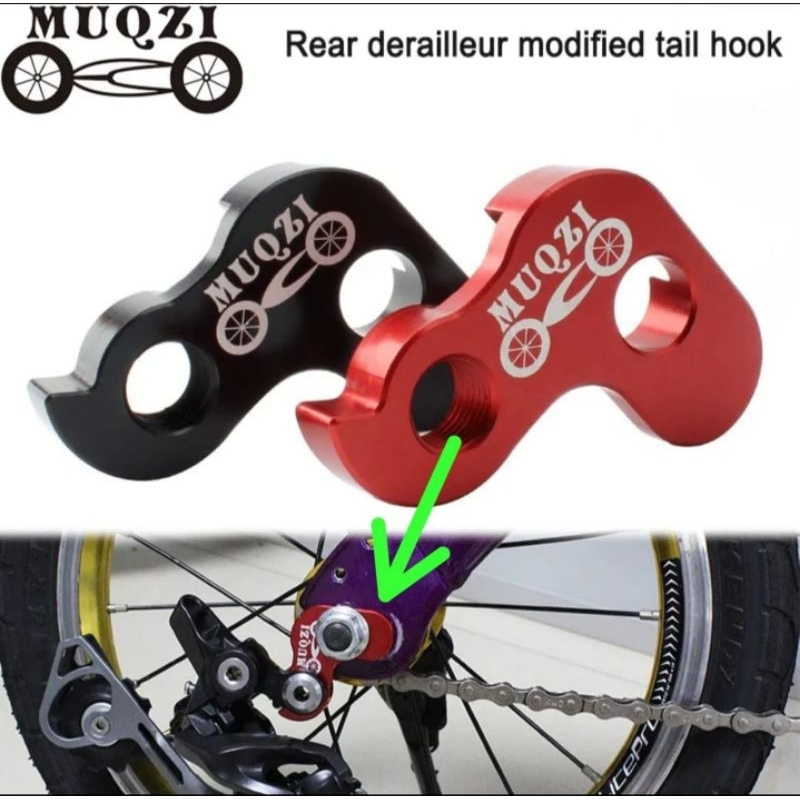 Muqzi Anting RD Sepeda Lipat Adaptor Goatlink RD Sepeda Tail Hook