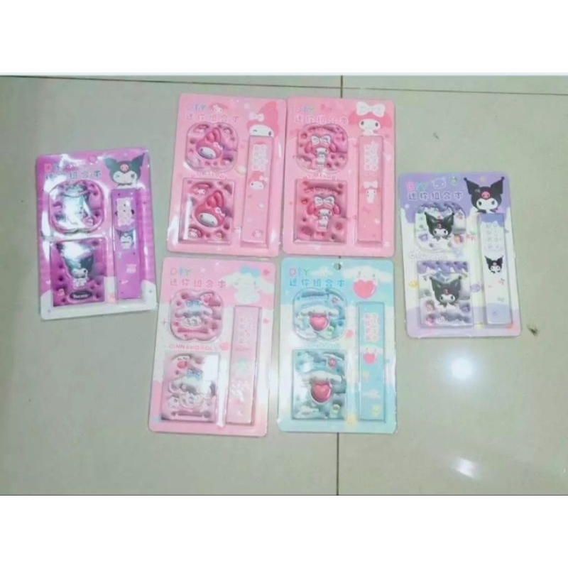 

stikynote set motif sanrio