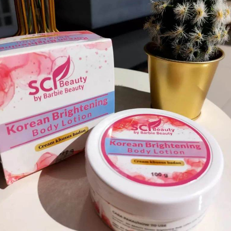 HB Beauty Korean Brightening Body Lotion SCI Ampuh Mencerahkan - Perawatan Pemutih Badan Korea / jua
