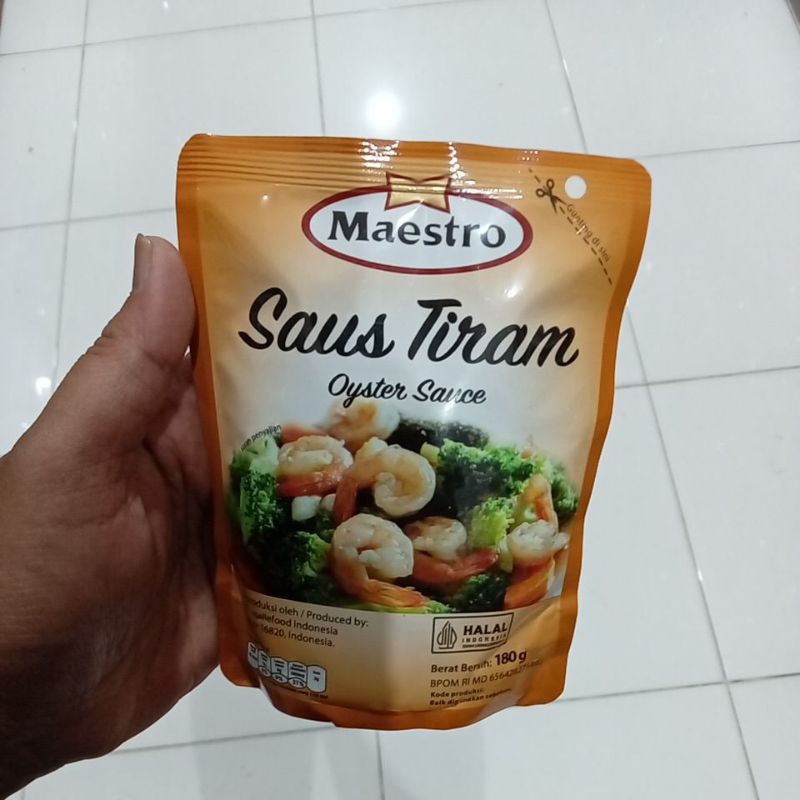 

Mahbubah - Maestro 180 ml Saus Tiram Refil