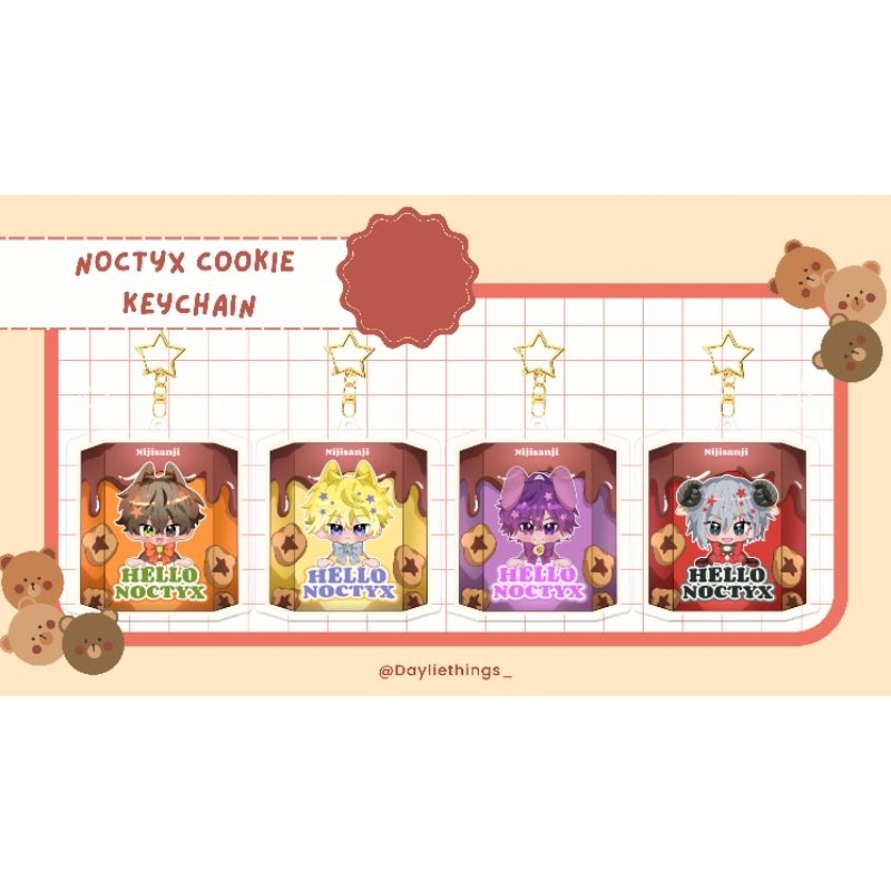 Noctyx Keychain Nijisanji