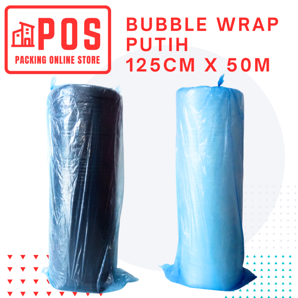 

BUBBLE WRAP HITAM 125CM X 50M TEBAL PREMIUM 3KG - KHUSUS GOJEK / GRAB
