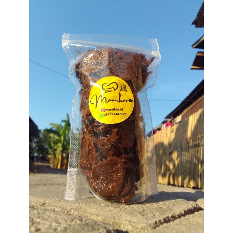 

50 gr Kripik Pisang Coklat/Kripik Pisang/Mamikaa