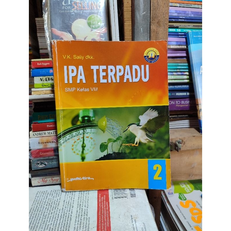 IPA terpadu. kelas 2 SMP. yudhistira