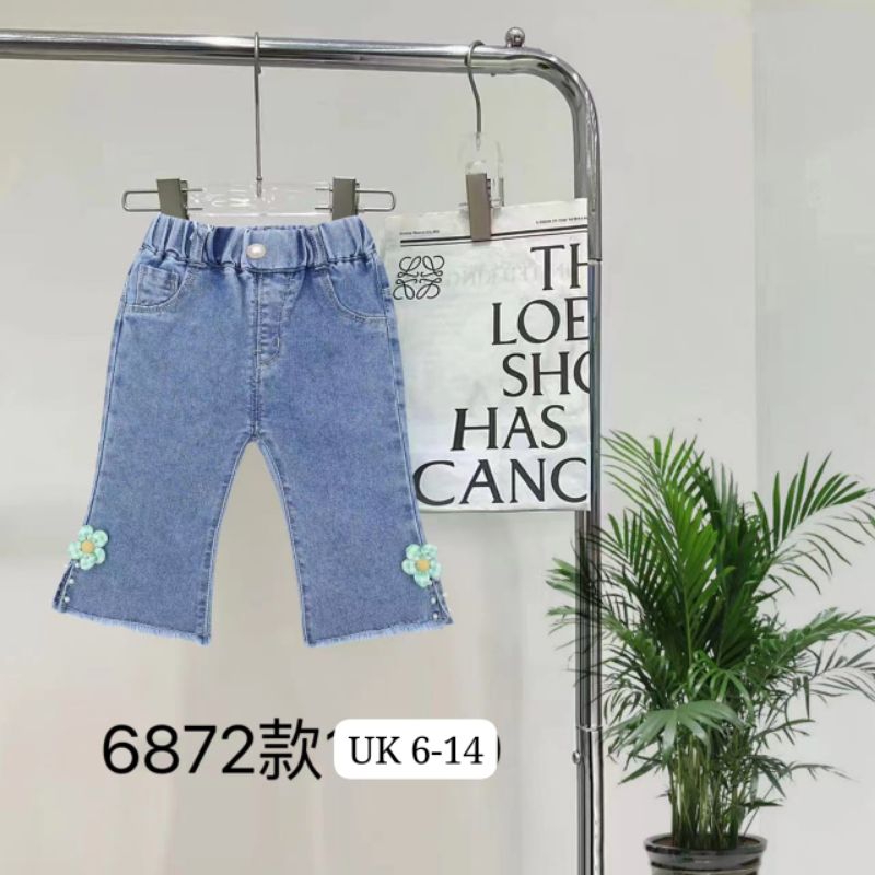 Celana Jens Anak Perempuan Usia 6 Bulan - 2 Tahun