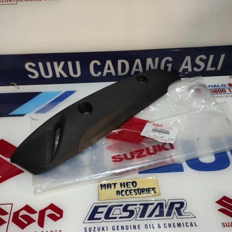 tutup knalpot cover knalpot Suzuki Hayate original SGP 14781-13HB0