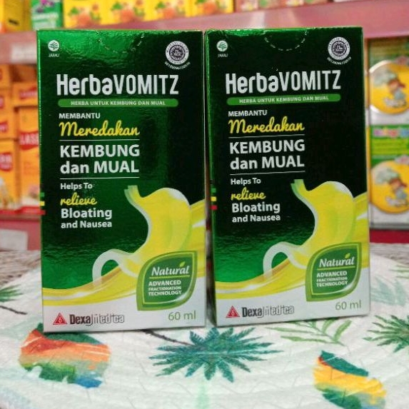 herbaVOMITZ sirup 60ml//obat lambung herbal