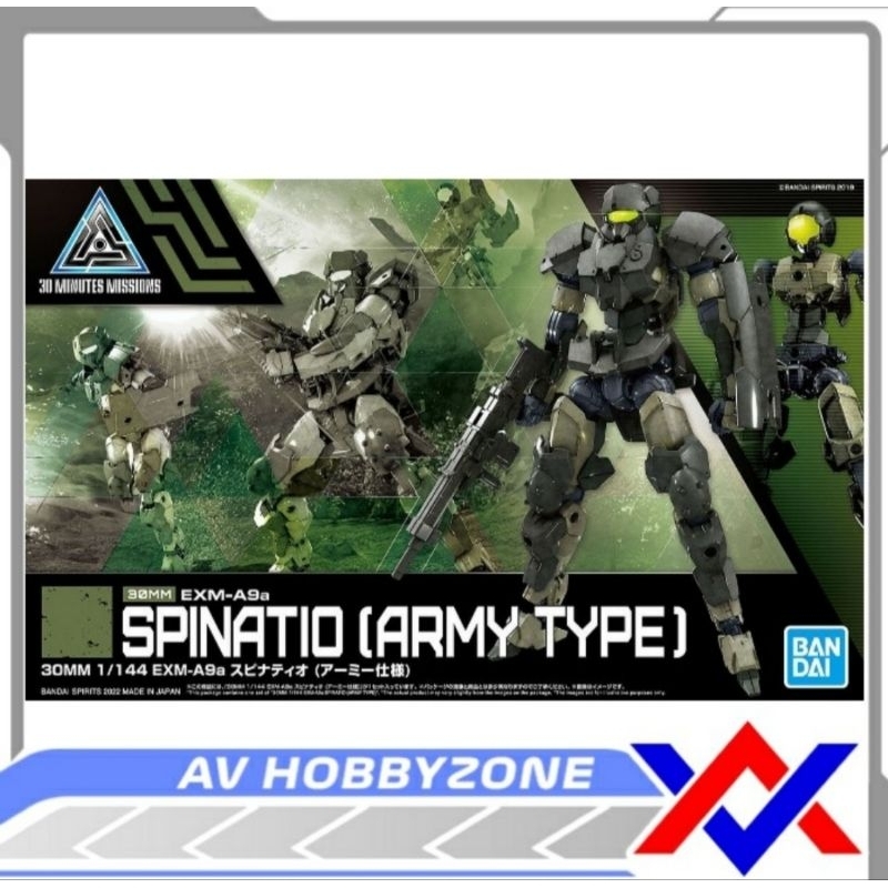 30MM Spinatio Army Type (1/144) Bandai