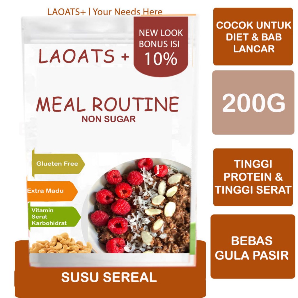 

Meal Replacemen Laoats (200g)