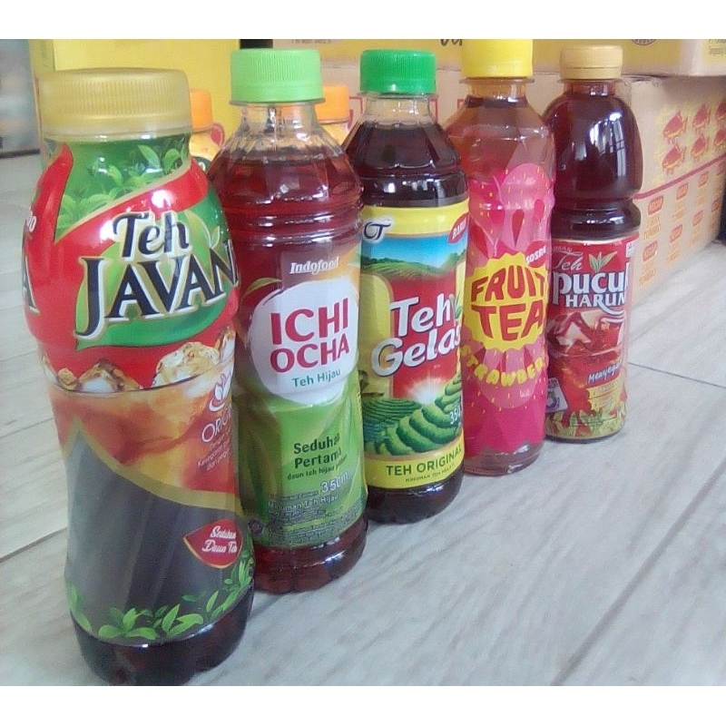 

AnekaTEH botol kemasan 350 ml || Javana|| teh gelas|| fruittea|| Ichi ocha|| teh pucuk