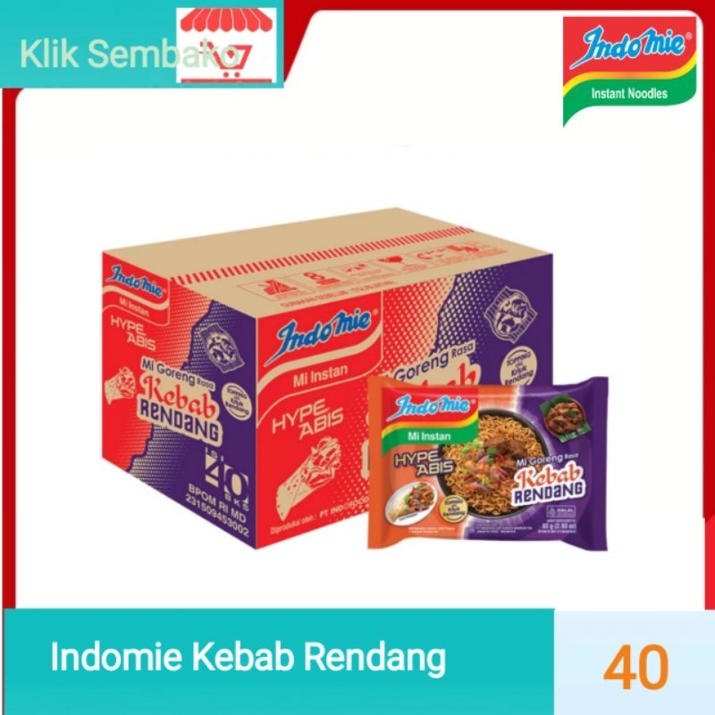 

Indomie Kebab Rendang