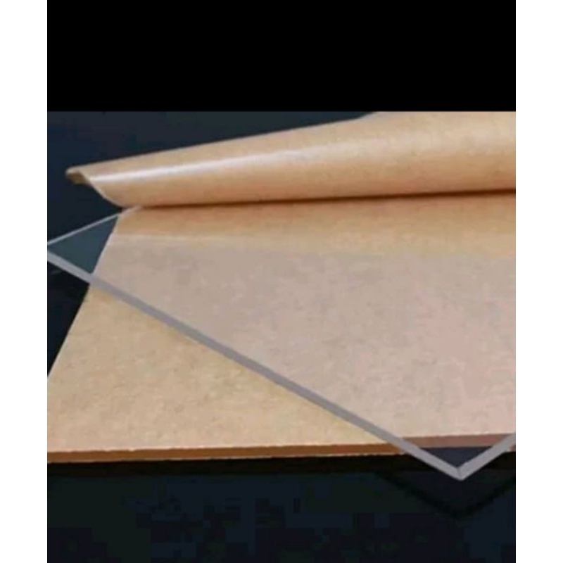 Akrilik lembaran tebal 8mm ukuran 60cm x 120cm