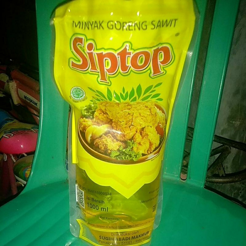 minyak goreng siptop 1000ml