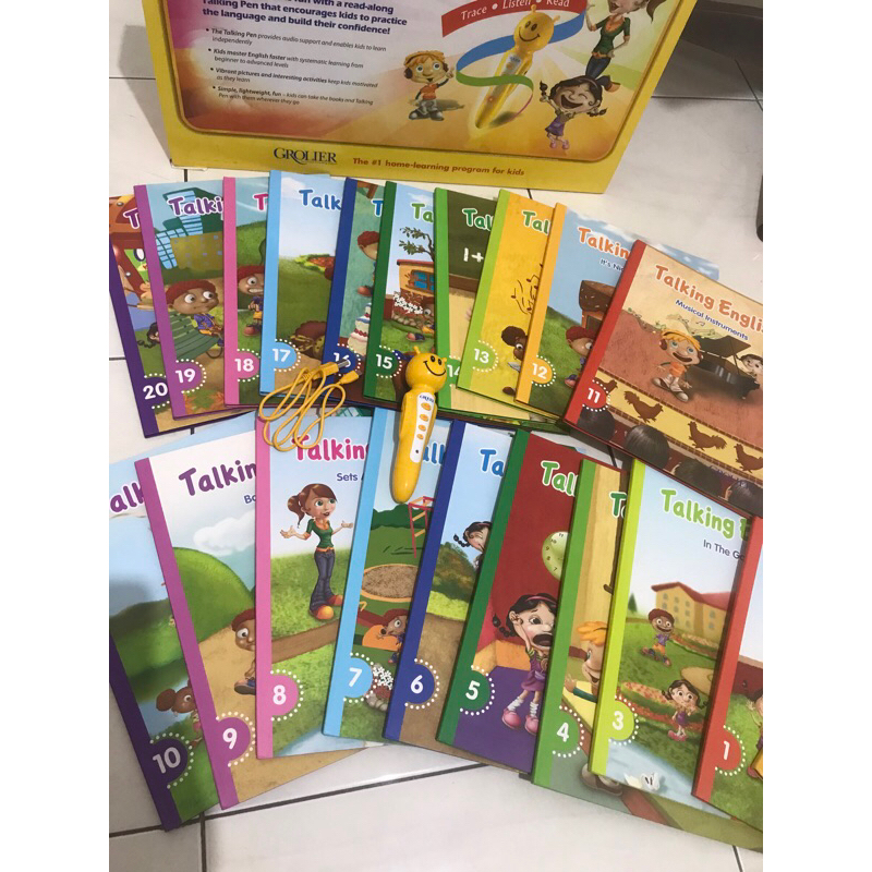 Talking ENGLISH #grolier #english #prelovedbook #bukubekas #bukuenglish #talkingenglish