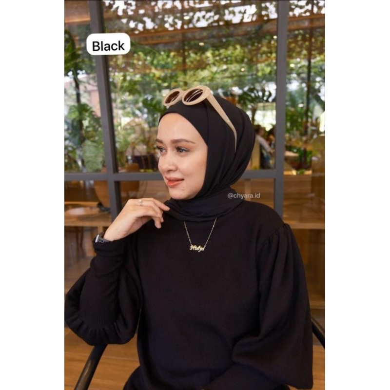 Pashmina & Segitiga Inner Tali Instan / Pashmina inner tali by chyara