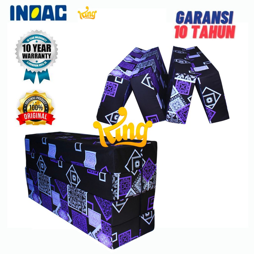 Kasur lipat inoac tebal 20 cm 15 cm 10 cm