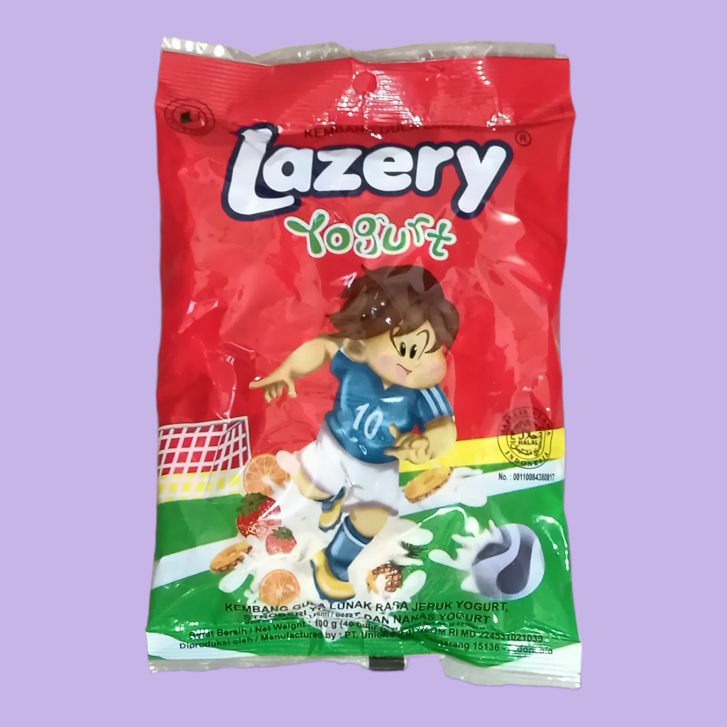 

Lazery Yogurt Sak Kecil Permen 40 butir