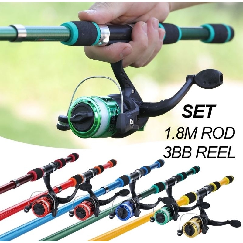 set joran pancing + rell