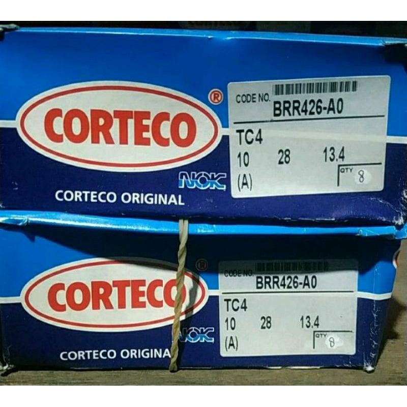 Oil Seal Shock Breaker Belakang RXK TC4 18 28 13.4 Merk NOK