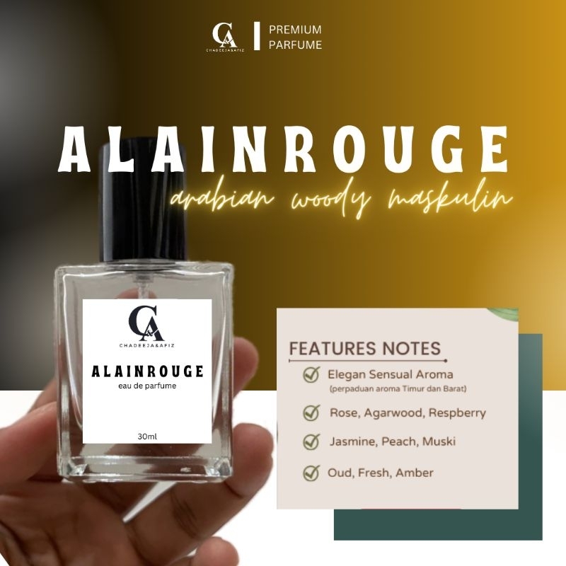 Parfume C&A Alainrouge searah Arabian Oud Surrati