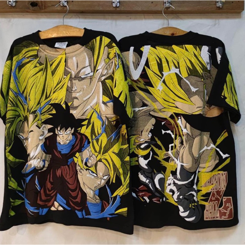 OVERSIZE T-SHIRT BOOTLEG AOP TAG WILD OATS “Dragon Ball Z”