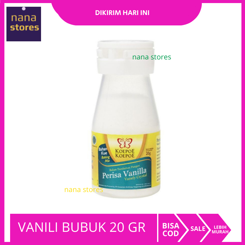 

Vanili Bubuk Cap Kupu-kupu Berat 20 gr