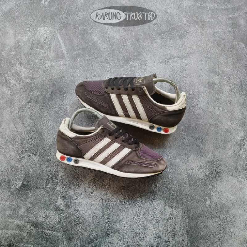 adidas la trainer black white second original