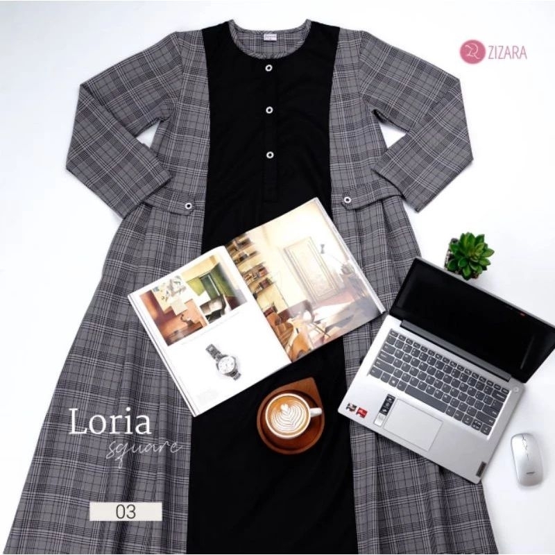 Gamis Loria Square by Zizara -- Preloved