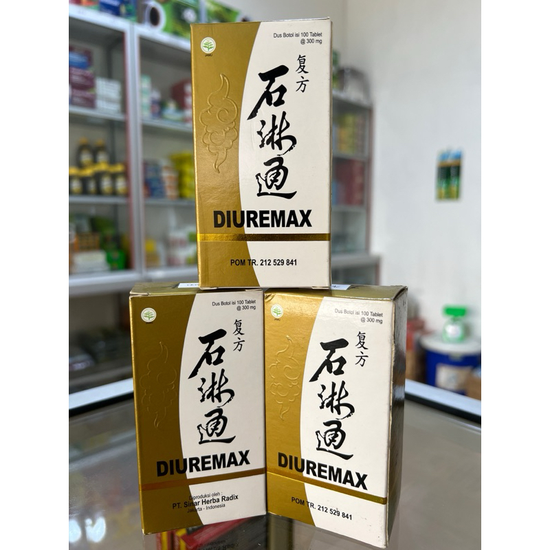 Diuremax shi lin tong 100 tablet(obat batu ginjal)