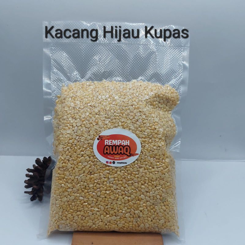 

Kacang Hijau Kupas 500gr Organik