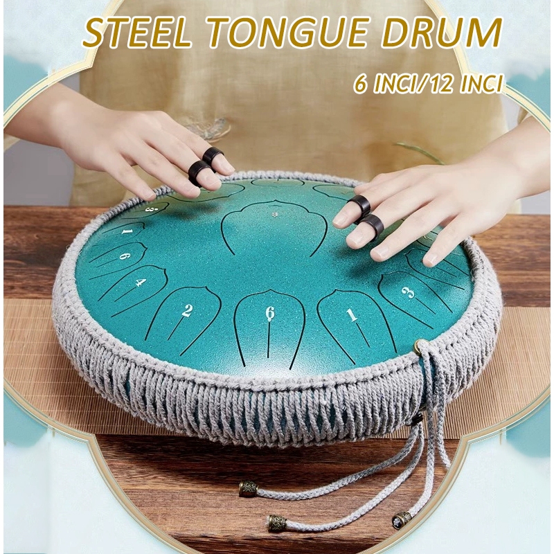 Steel Tongue Drum Kong Ling Drum Drum pan /tongue drum/ handpan Hand pan / Lidah Drum / drum perkusi