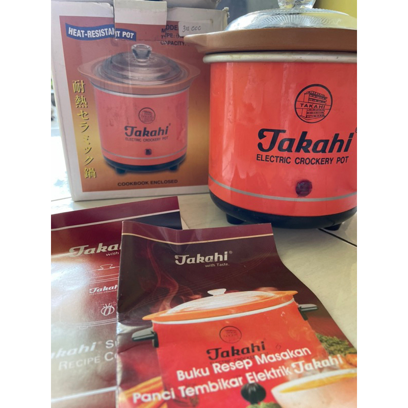 Preloved Slow Cooker Takahi 0.7L