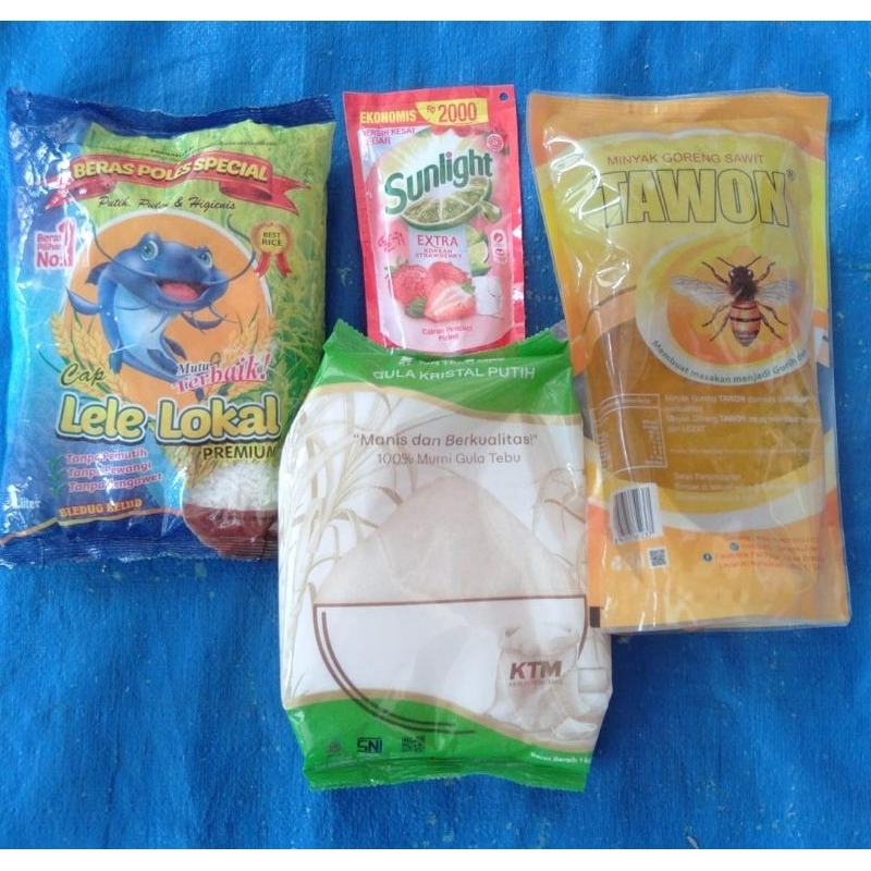 

EKONOMIS BERAS.GULA.MINYAK RANDOM + SUNLIGH MINI