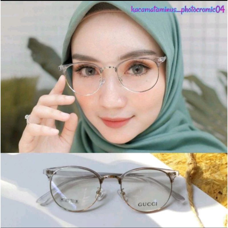 kacamata photocromic antiradiasi blueray bluecromic photobrown kode 6214