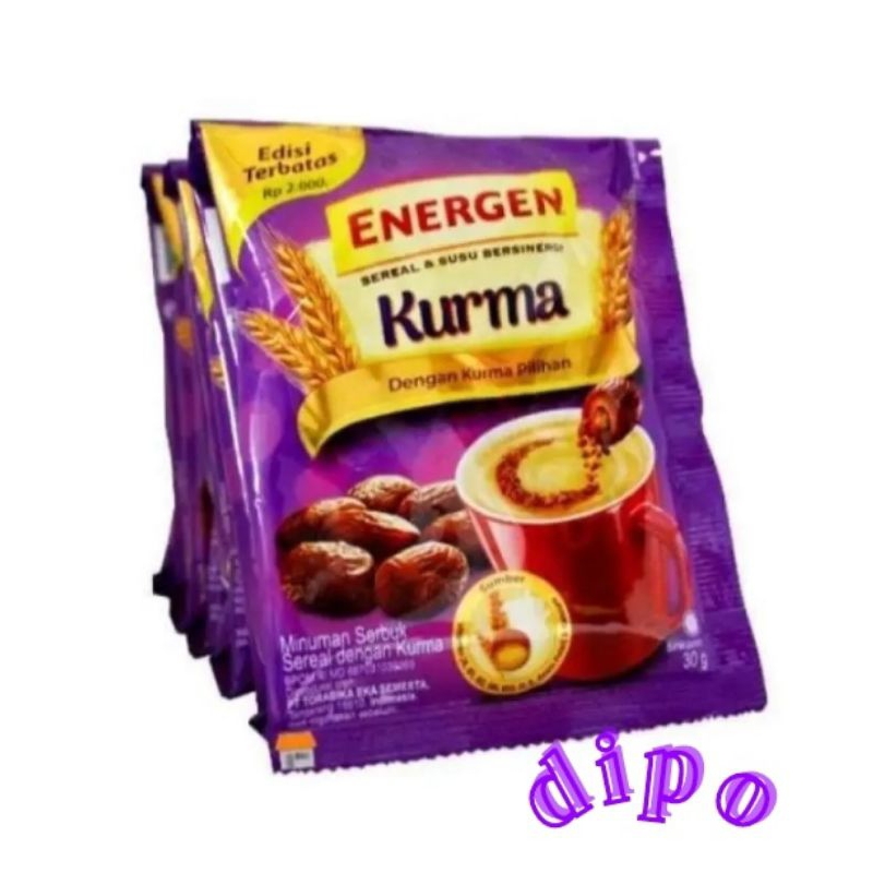 

Energen KURMA Sereal Renceng isi 10 pcs