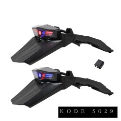 undertail crf/klx + lampu 3 in 1