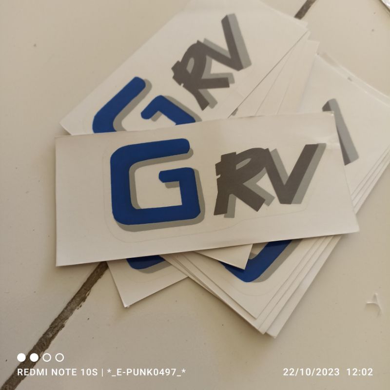 Stiker mobil Suzuki realvan Futura 1.5 G RV stiker grv