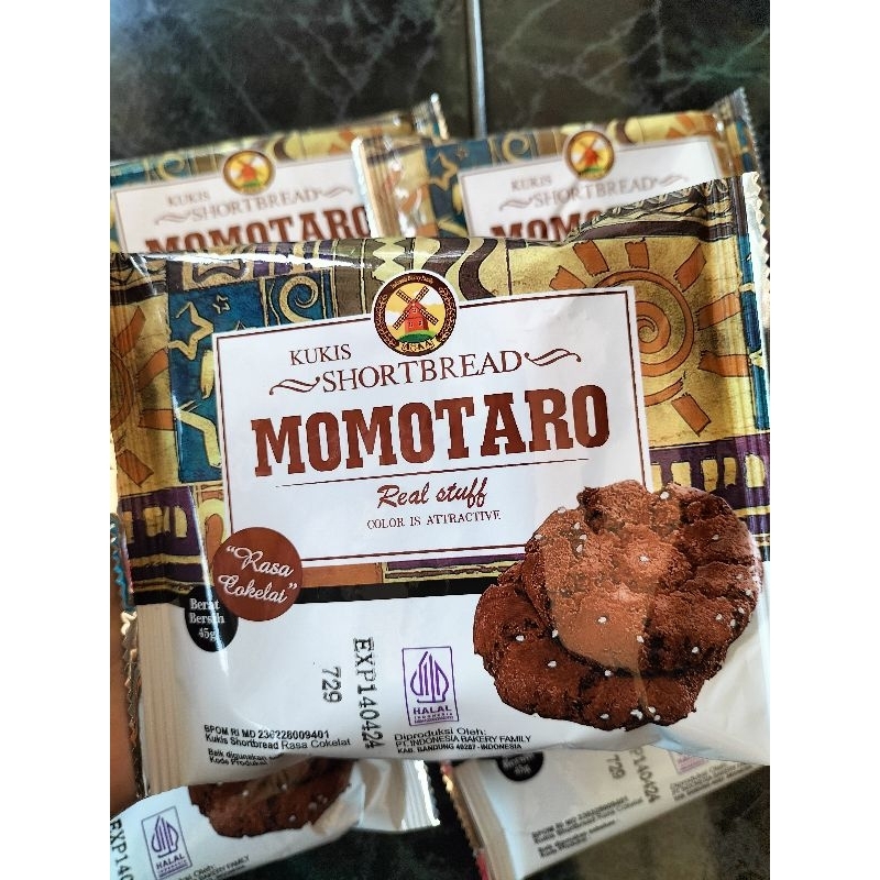 

AOKA MOMOTARO SHORTBREAD 45GR / COOKIES RASA COKLAT DAN ORIGINAL / BISKUIT