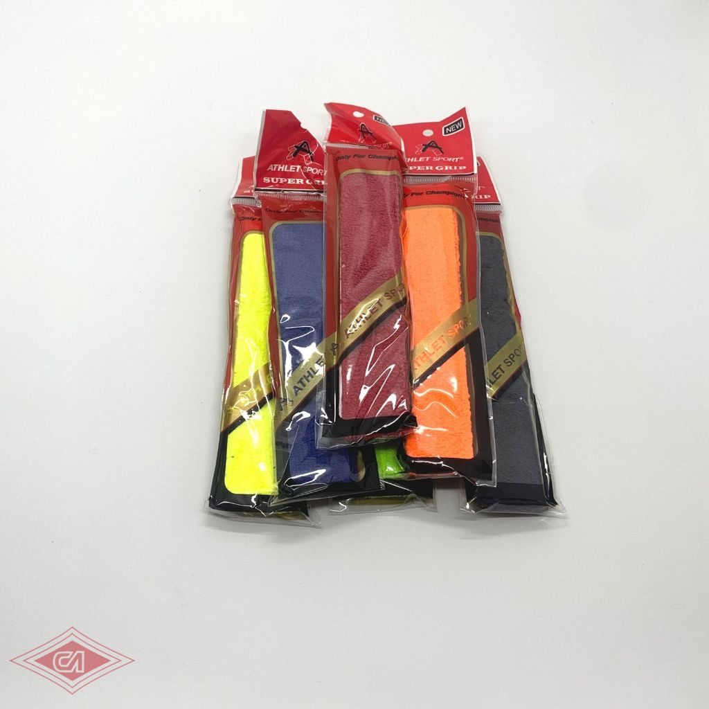 Grip handuk badminton bulutangkis athlet (bisa request warna)