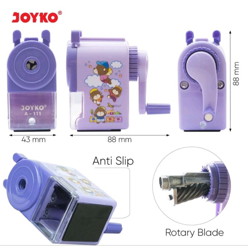 

Serutan Putar Rautan Putar Joyko Motif Joyko A-111