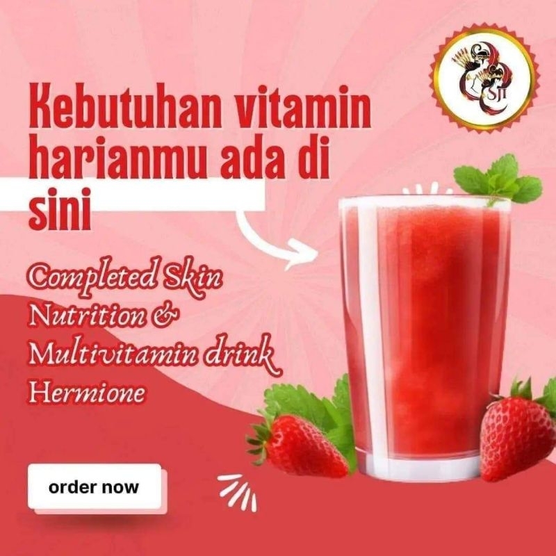 

MINUMAN COLLAGEN MULTIVITAMIN HERMIONE BPOM ORIGINAL