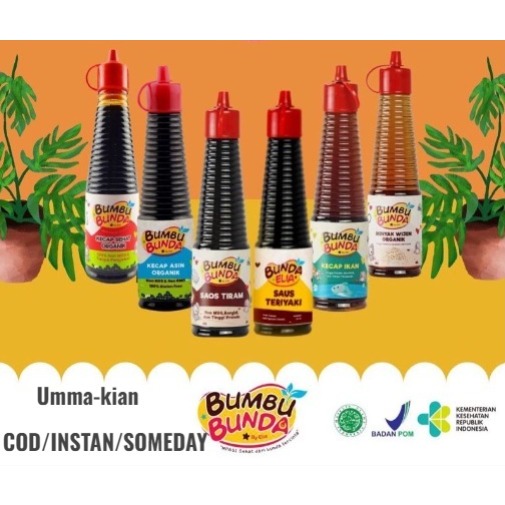 

Bumbu Bunda By Elia Kecap Manis / Minyak Wijen / Tiram 150Ml COD/INSTAN/SOMEDAY
