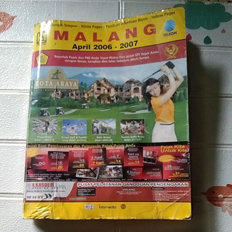 YELLOW PAGES APRIL 2006-2007