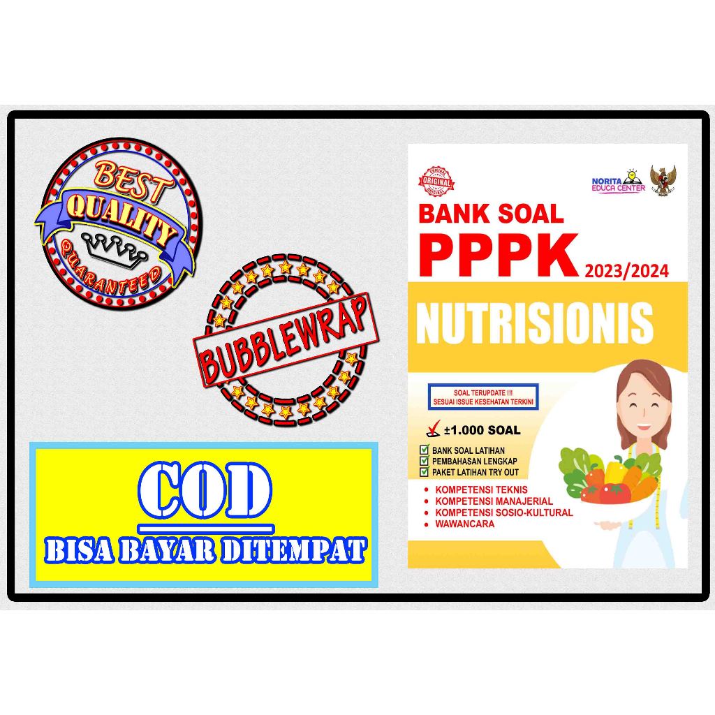

BUKU BANK SOAL PPPK NUTRISIONIS 2023/2024