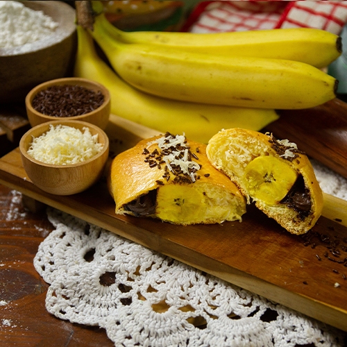 

Roti Jadoel Pisang Coklat Keju