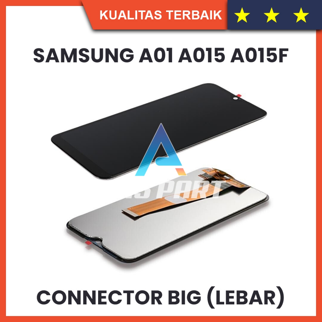 LCD SAMSUNG A01 - LCD SAMSUNG A015 - LCD SAMSUNG A015F CONNECTOR BIG (LEBAR)