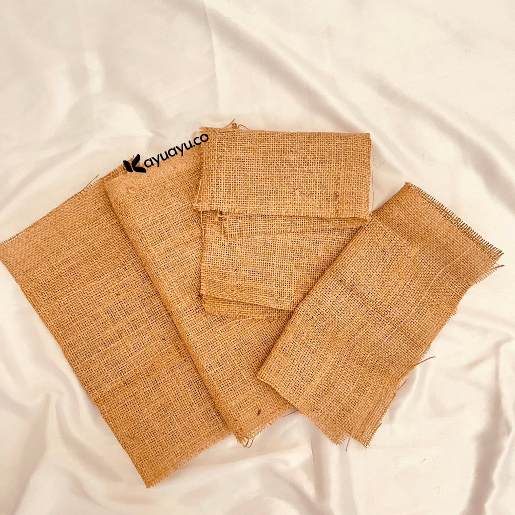 KAIN GONI ALAS FOTO / KAIN GONI DEKORASI / KAIN GONI RUSTIC / KAIN GONI BURLAP / KAIN GONI METERAN