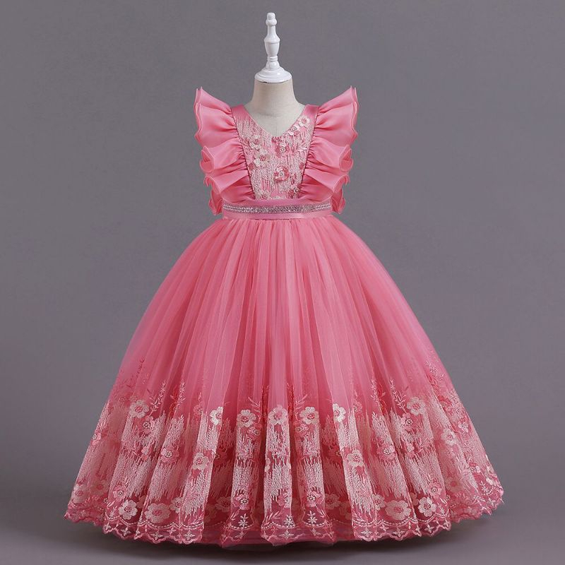 Dress Pesta Pink Anak Import