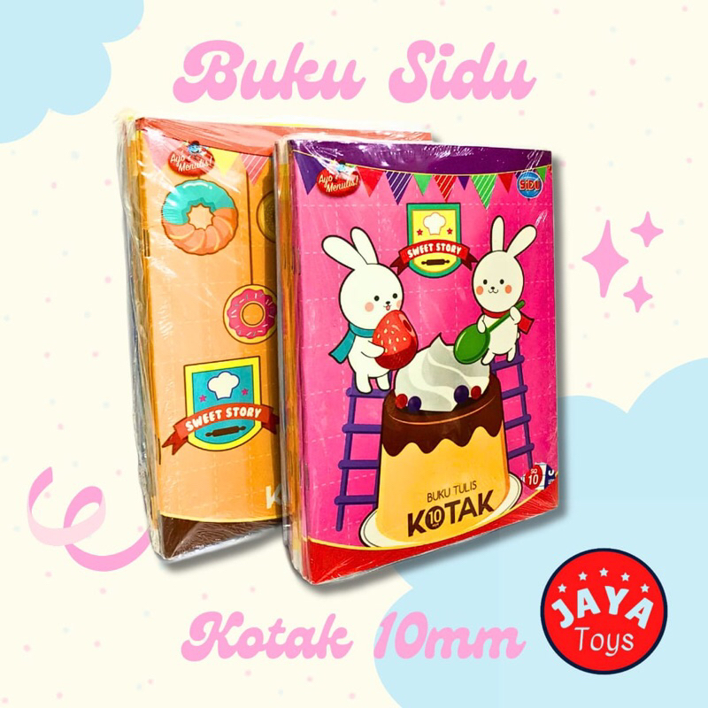 

Buku SiDu 38 lembar kotak sedang 10mm [ Ecer]