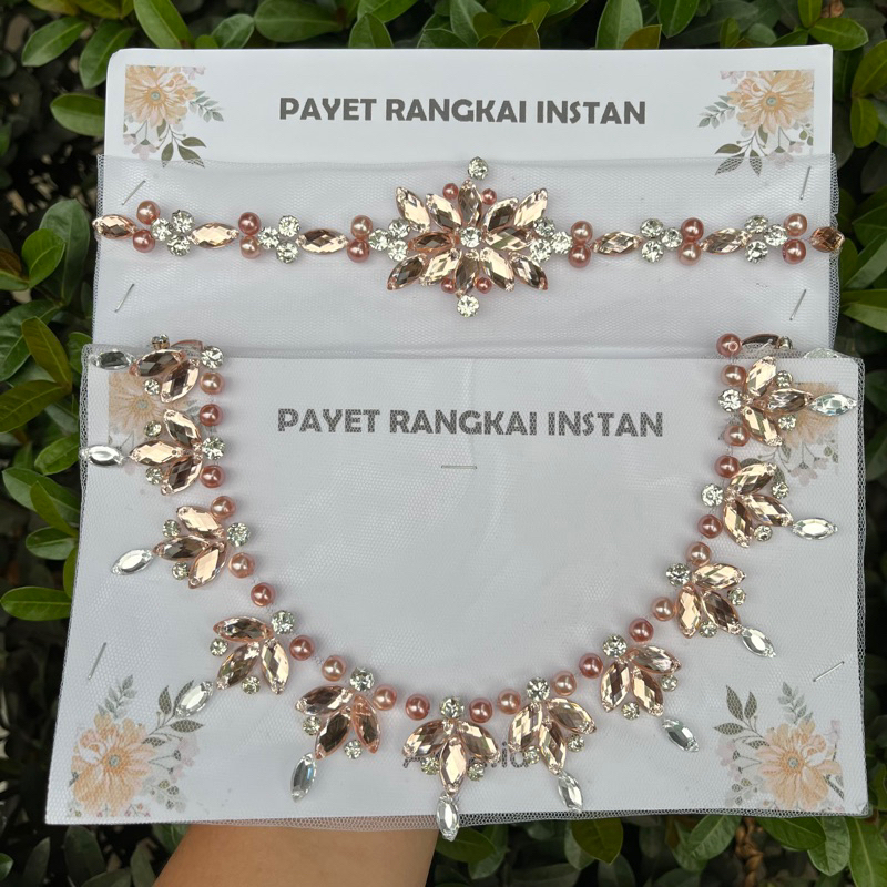 set payet leher dan pinggang